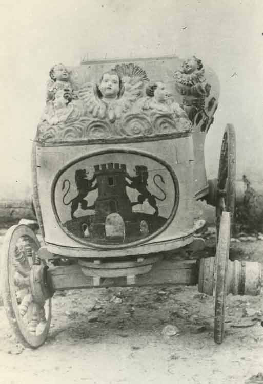 Frontal  Carroza a principios del siglo XX