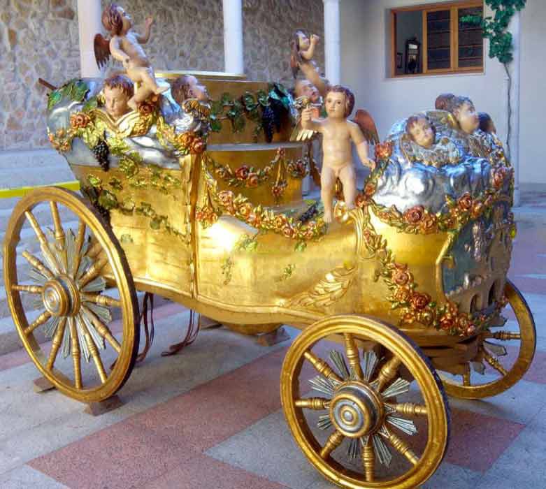 Frontal Carroza tras la restauración de 2.015